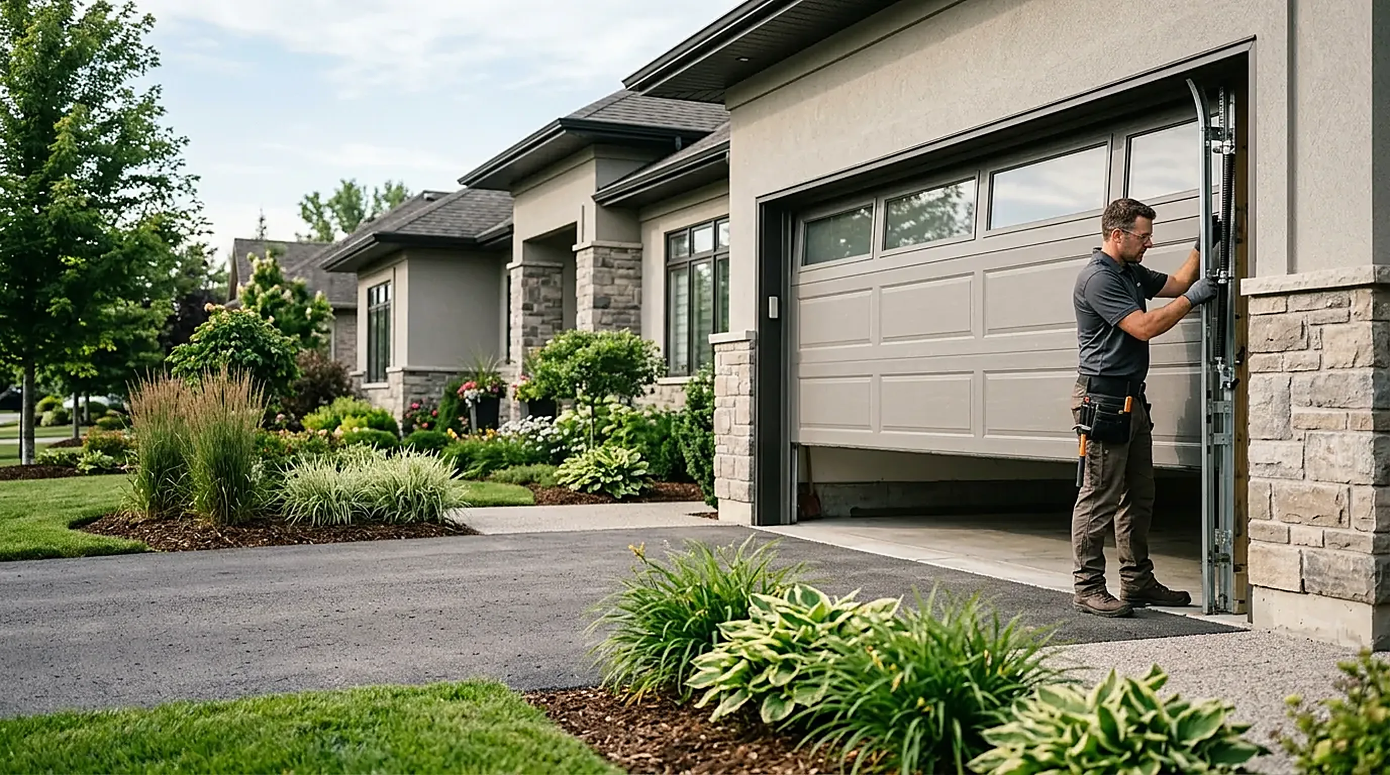 Garage door service in Bonita Springs, FL
