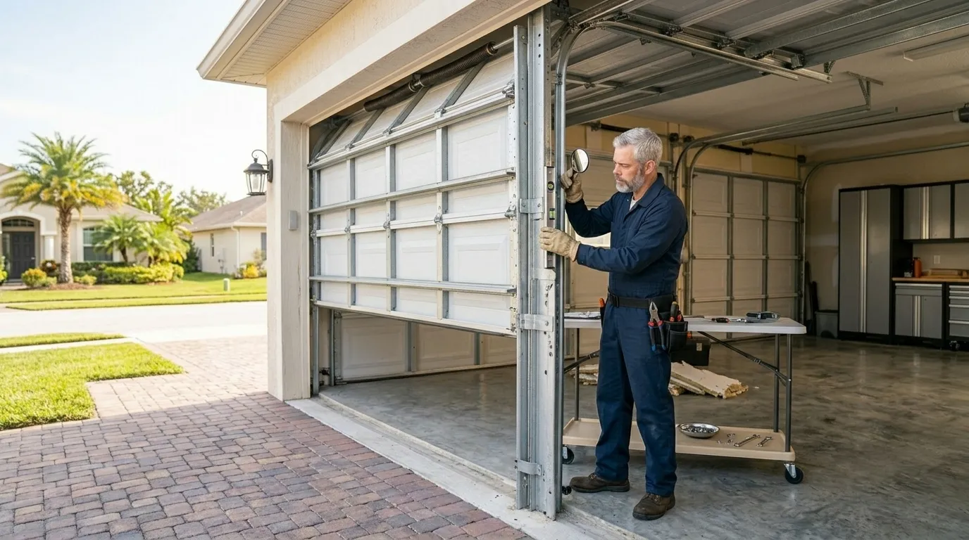 Garage door service in Bonita Springs, FL