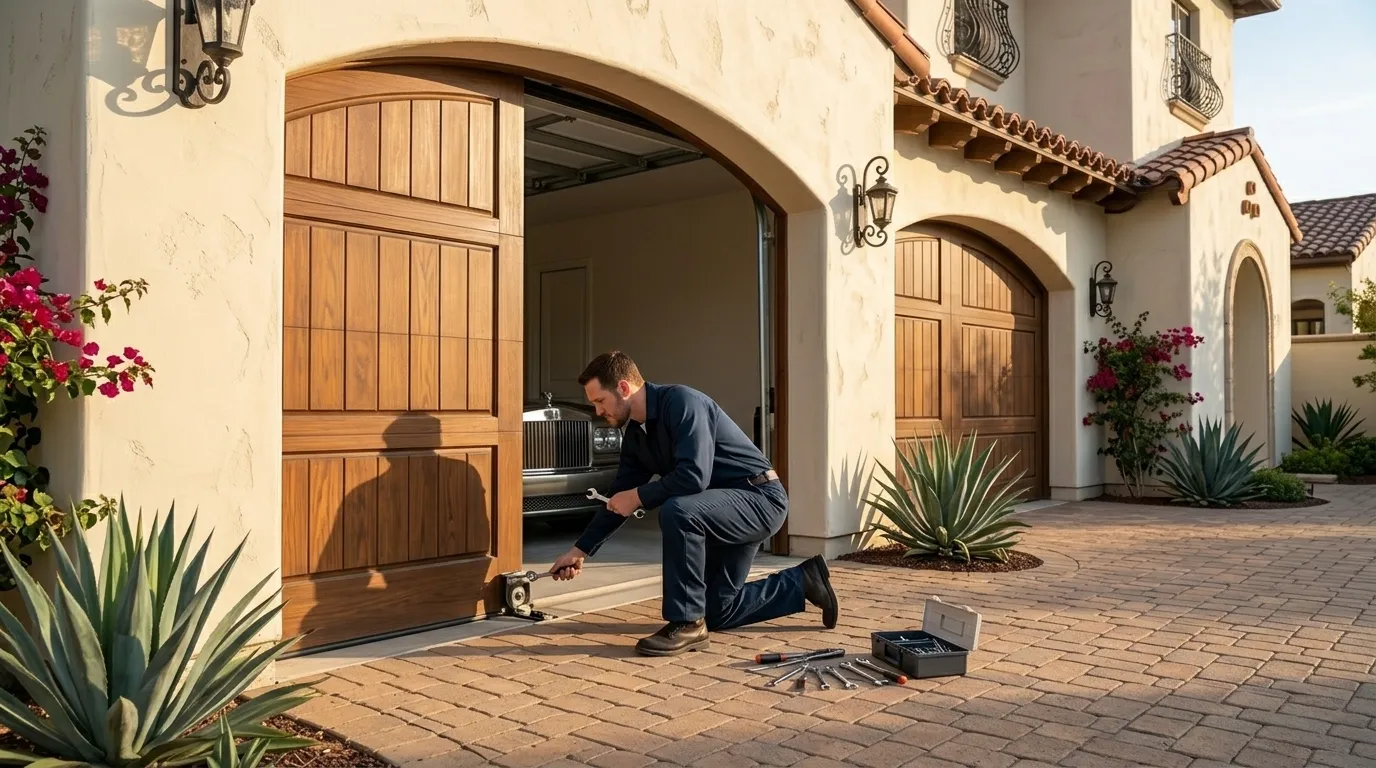 Garage door service in Bonita Springs, FL