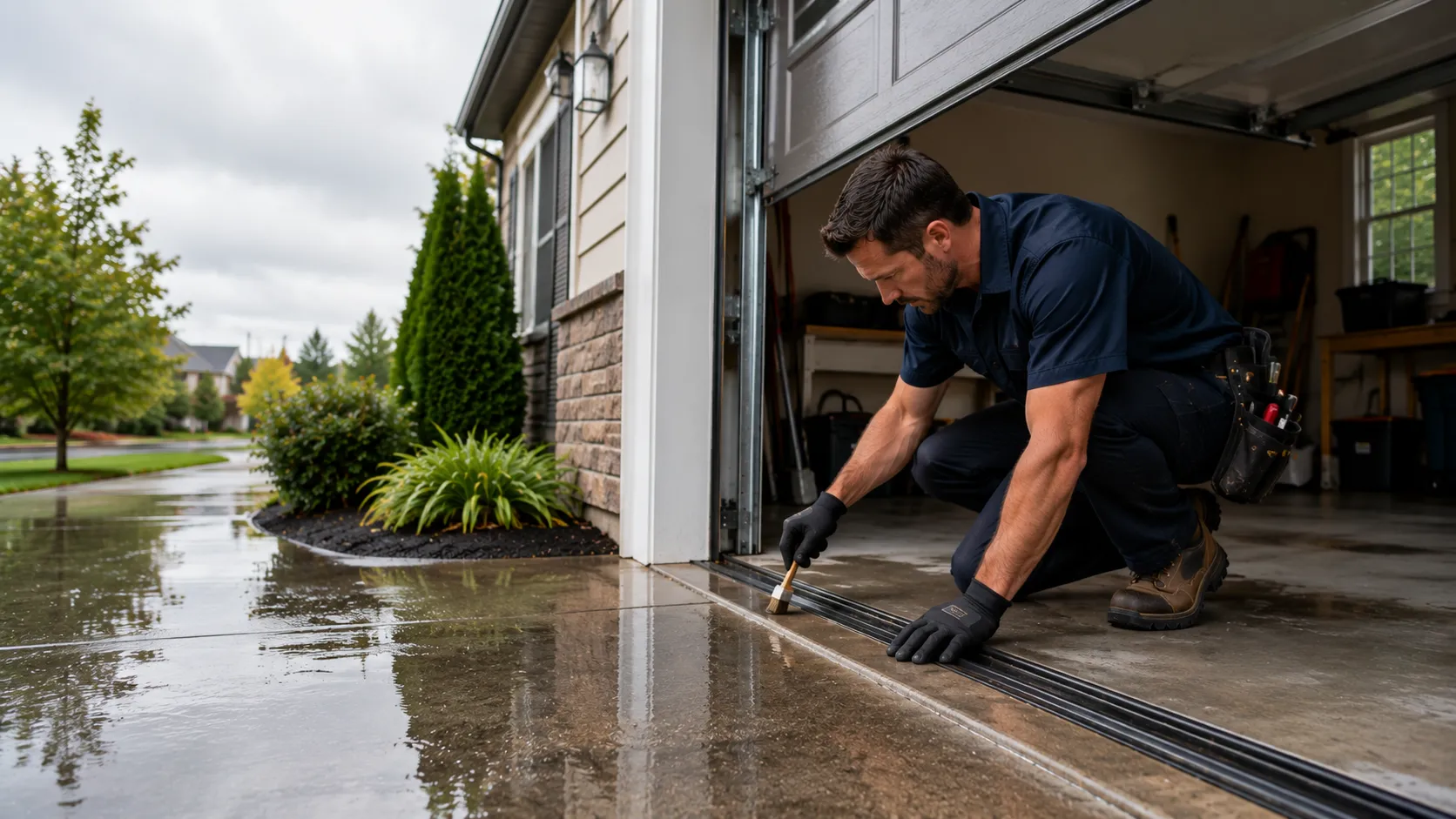 Garage door service in Bonita Springs, FL