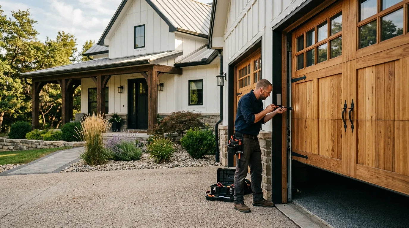 Garage door service in Bonita Springs, FL