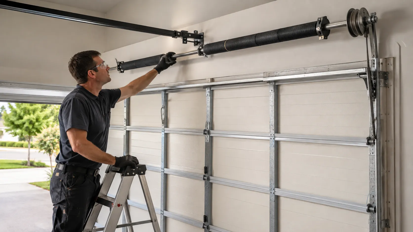 Garage door service in Bonita Springs, FL
